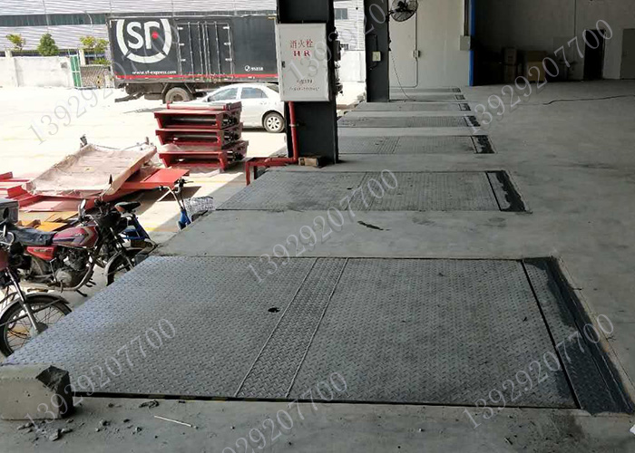 顺丰江门中转场登车桥已安装完毕